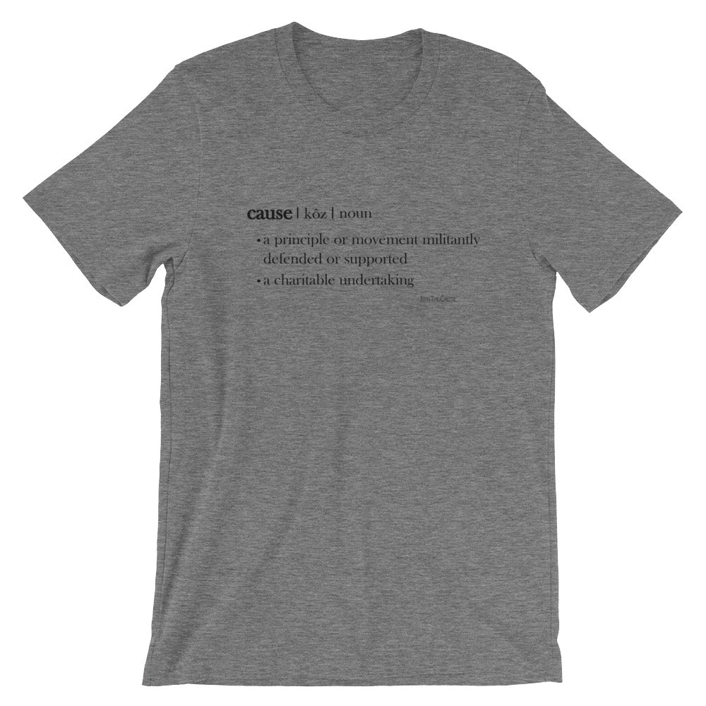 Cause Dictionary Entry - Tee