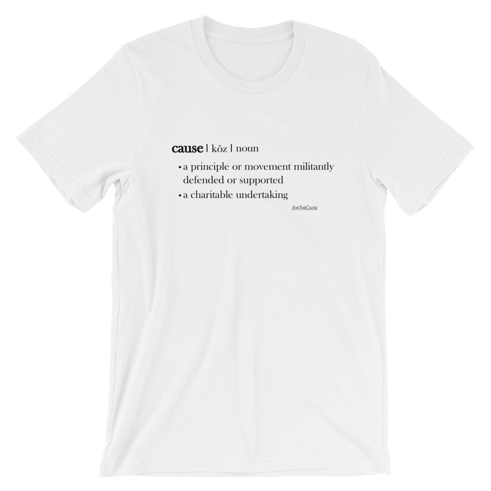 Cause Dictionary Entry - Tee